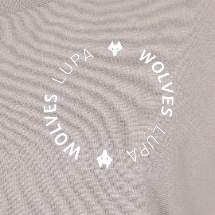 Wolverhampton Wanderers Shop | Lupa T-Shirt – Grey – Womens Wolverhampton Wanderers Merchandise